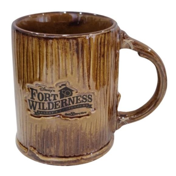2021 Walt Disney World 50th Anniversary Fort Wilderness Chip & Dale Coffee Mug - Picture 2 of 2